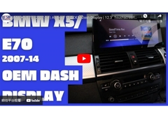10.25'/12.3' Screen For BMW X5 E70/ BMW X6 E71 2007-2010 CCC Android Multimedia Player
