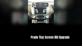 Màn hình lớn kiểu Tesla 13,6" cho Land Cruiser Prado (TZG1801/1802)